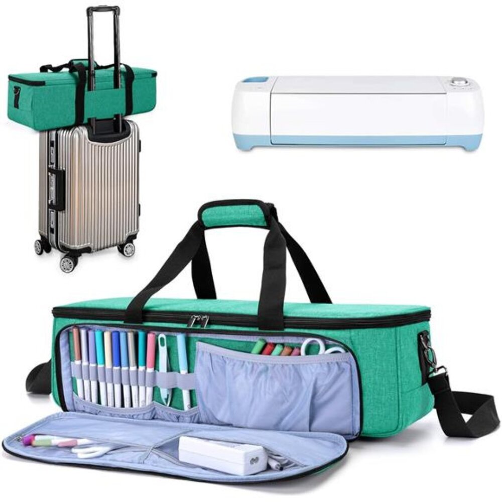Carrying Bag Compatible with Cricut Die-Cutting Machine and Supplies, Tote Bag